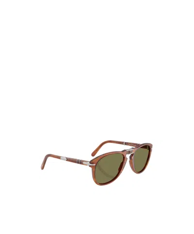 Persol Po0714sm Steve Mcqueen Sunglasses In Brown