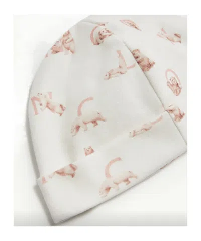 Moncler Enfant All-over Patterned Crewneck Rompers In White