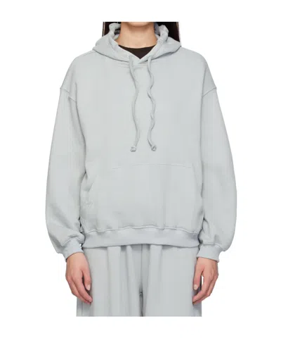 Baserange Long-sleeved Hooded Sweatshirt In Gray