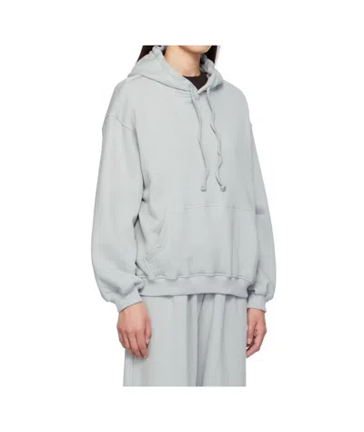 Baserange Long-sleeved Hooded Sweatshirt In Gray