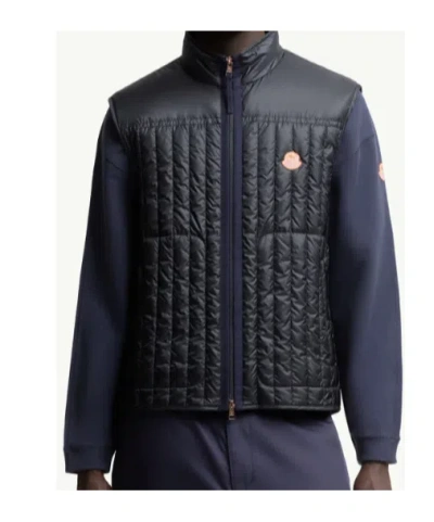 Moncler Doudoune Sans Manches Tangerine X Gilga Farm By Donald Glover In Blue