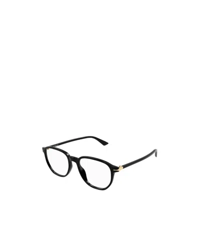 Montblanc Eyewear Round Frame Glasses