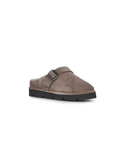 Brunello Cucinelli Round Toe Slippers