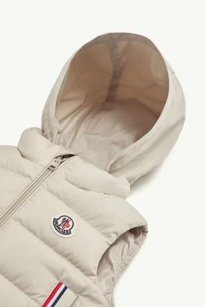 Moncler Buang Down Vest In Neutral