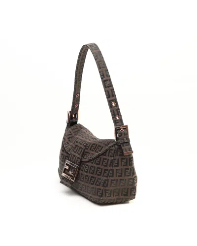 Fendi Zucca Baguette Bag