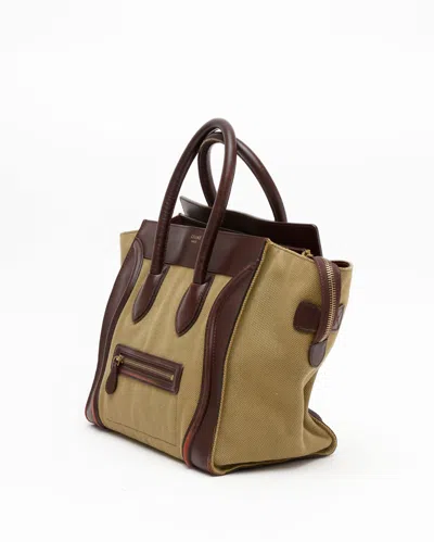 Celine Céline Luggage Mini Shopper Tote