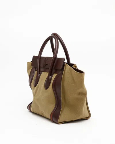 Celine Céline Luggage Mini Shopper Tote