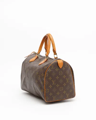 Pre-owned Louis Vuitton Monogram Speedy 30 Bag