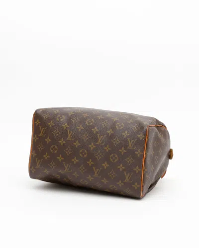 Pre-owned Louis Vuitton Monogram Speedy 30 Bag