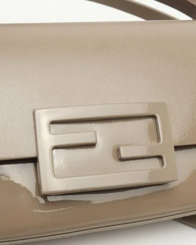 Fendi Patent Mini Baguette Bag