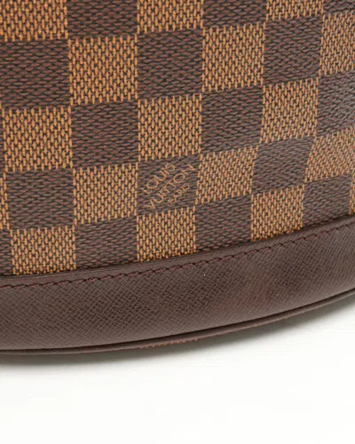 Pre-owned Louis Vuitton Damier Ebene Marais Bucket Bag