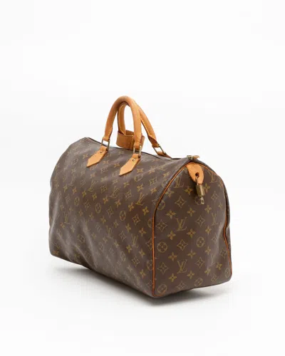Pre-owned Louis Vuitton Monogram Speedy 40 Bag