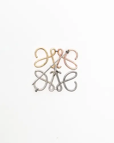 Loewe Anagram Brooch