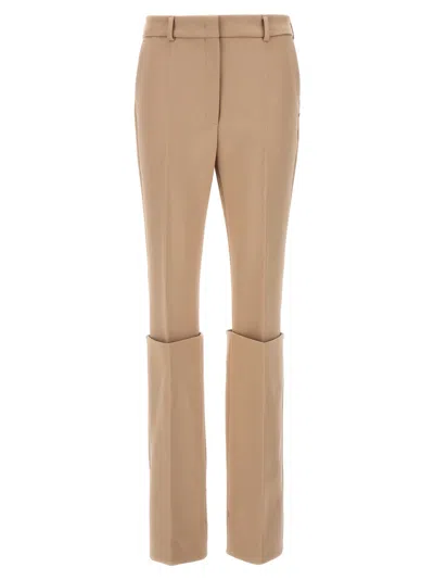 Sportmax Straight Leg Trousers With Pockets And Belt Loops