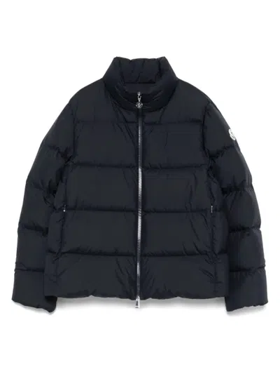 Moncler Mauzun Short Down Jacket Clothing In Black