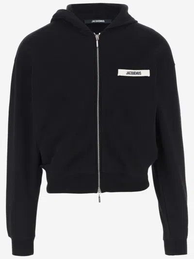 Jacquemus The Gros Grain Zip-up Hooded Sweatshirt