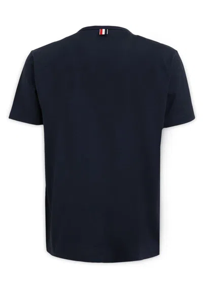 Thom Browne Jersey Cotton Short Sleeve Pocket Tee