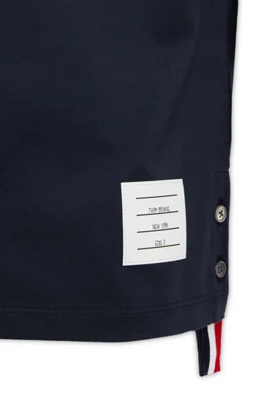 Thom Browne Jersey Cotton Short Sleeve Pocket Tee