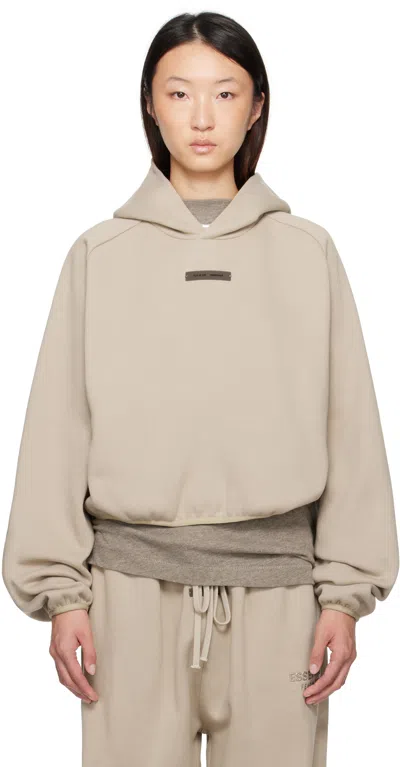 Essentials Taupe Modern Fit Hoodie