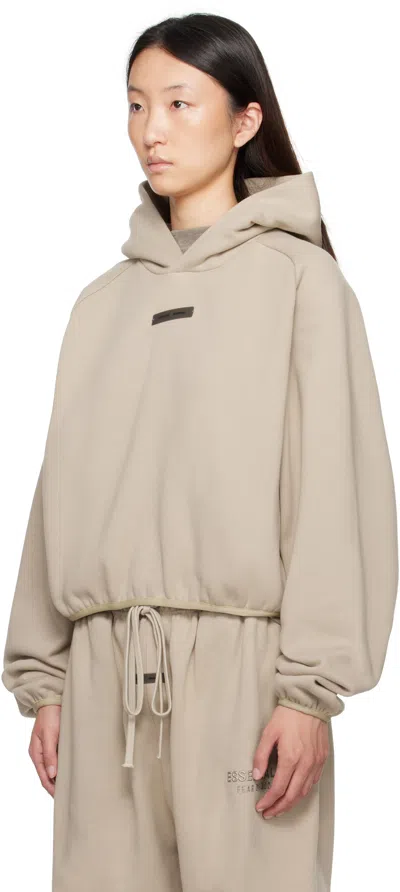 Essentials Taupe Modern Fit Hoodie