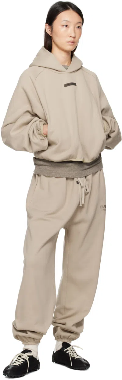 Essentials Taupe Modern Fit Hoodie