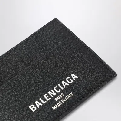Balenciaga Credit Card Holder Genuine Grained Leather As