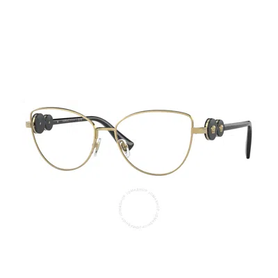 Versace Demo Cat Eye Unisex Eyeglasses Ve1284 1002 55