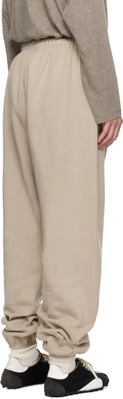 Essentials Drawstring Waist Sweatpants In Brown