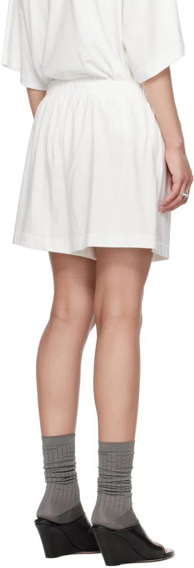 Essentials White Soccer Shorts