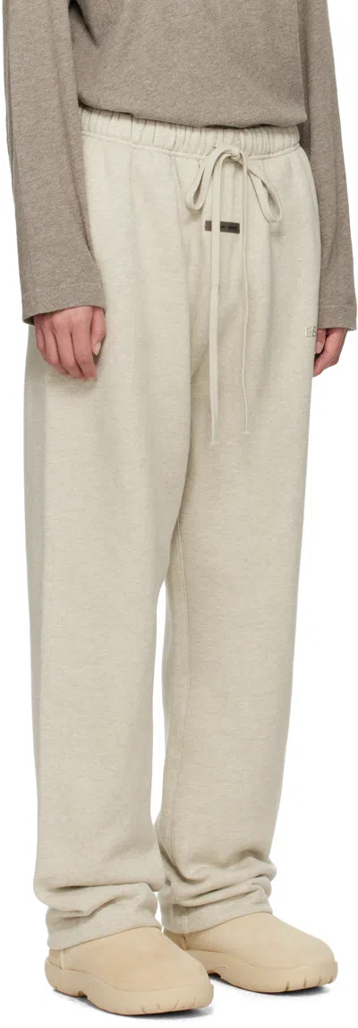 Essentials Drawstring Waist Sweatpants In Brown