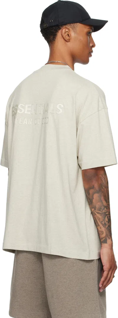 Essentials Beige Classic Fit T-shirt