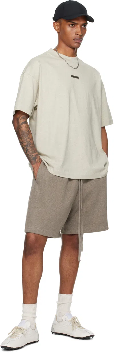 Essentials Beige Classic Fit T-shirt