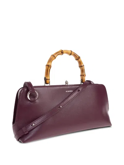 Jil Sander Small Bamboo Bag Goji