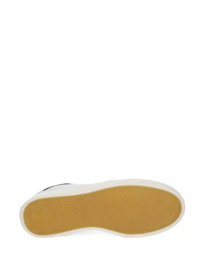 Stepney Workers Club Pearl Leather Panel Trainers In White
