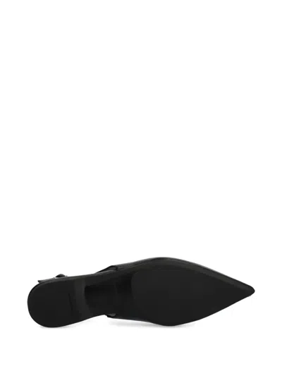 Vagabond Hermine Slingback Flats In Black