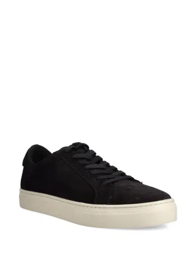 Vagabond Suede Low-top Sneakers In Black