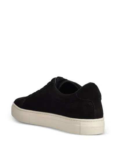 Vagabond Suede Low-top Sneakers In Black