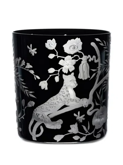 Artel Etched-animal Tumbler In Black
