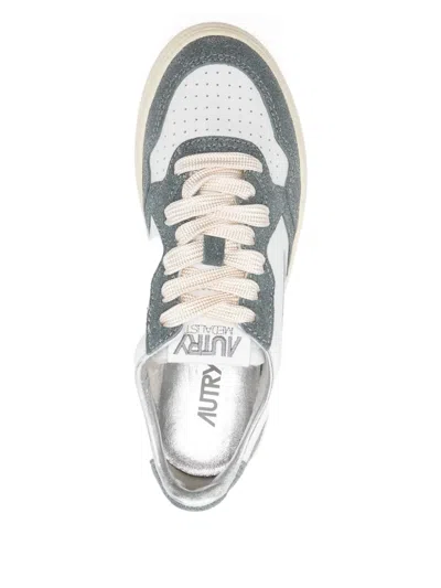 Autry Low Top Sneakers Rubber Sole In Gray