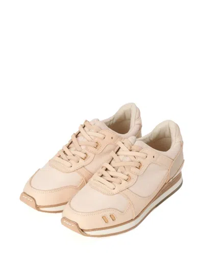 Hender Scheme Leather Panel Sneakers In Pink