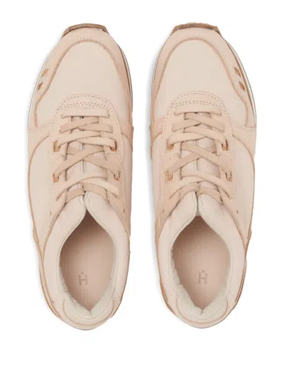 Hender Scheme Leather Panel Sneakers In Pink