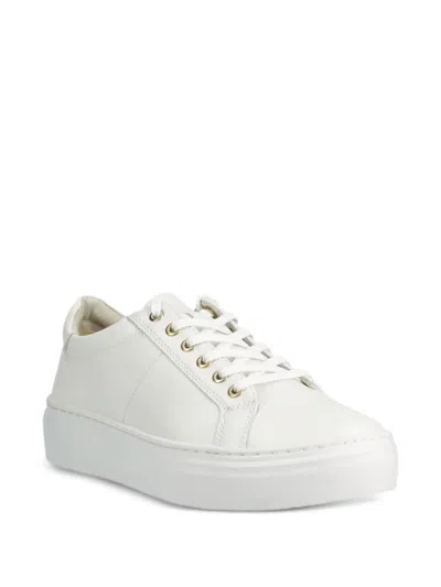 Vagabond Zoe Lace-up Platform Sneakers In White
