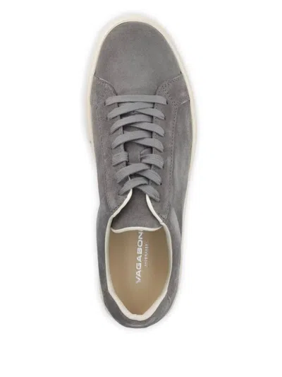 Vagabond Suede Lace-up Sneakers In Gray
