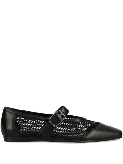 Vagabond Wioletta Buckle-fastening Mesh Ballet Flats In Multi