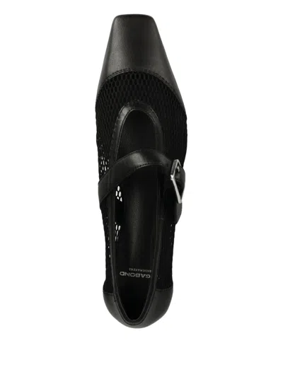 Vagabond Wioletta Buckle-fastening Mesh Ballet Flats In Multi