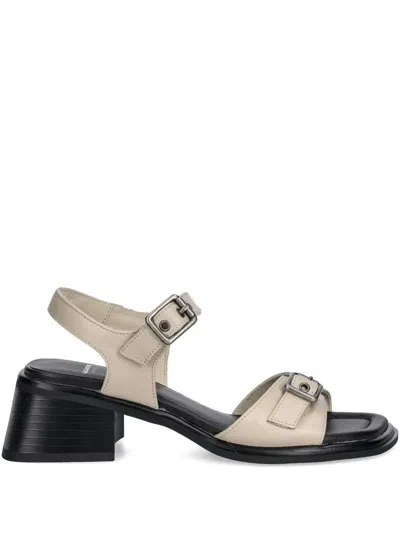 Vagabond Ines Buckle-detail Block-heel Sandals In Multi