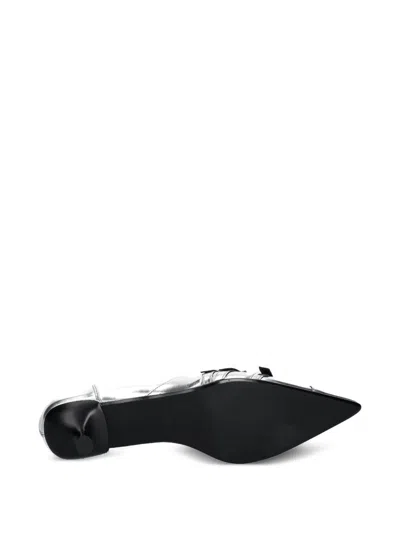 Vagabond 50mm Lykke Pointed-toe Buckle Pumps In Metallic