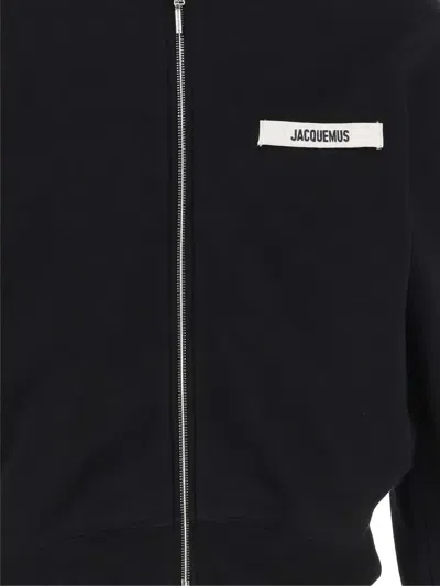Jacquemus The Gros Grain Zip-up Hooded Sweatshirt
