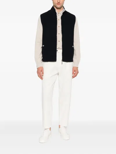 Eleventy Button-fastening Pocket Shirt In Pink
