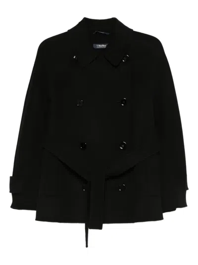 's Max Mara Louis Belted Double-breasted Peacoat